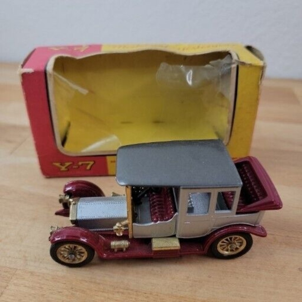 Matchbox Models Of Yesteryear Y7-3 1912 Rolls Royce. F type box 48: 1 Scale